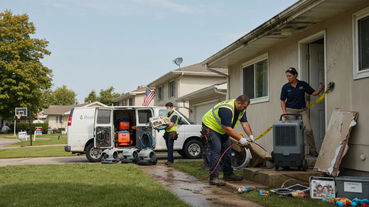 Water Damage Restoration in Dixonville, PA near me